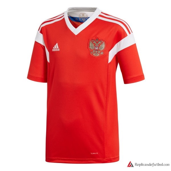 Tailandia Camiseta Seleccion Rusia Primera equipación 2018